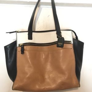 Fossil tote bag